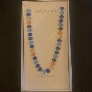 Bomb party jewel candy necklace